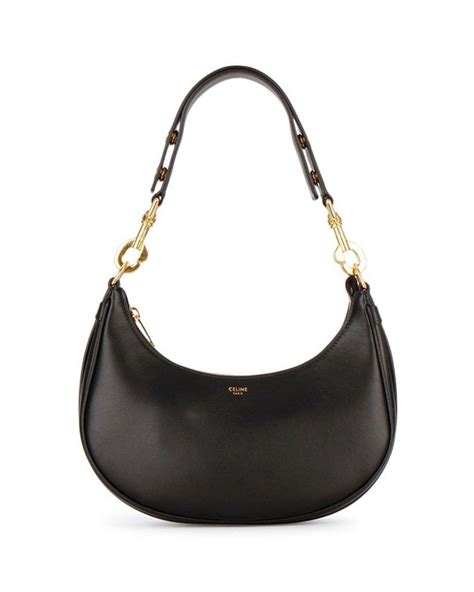 celine shoulder bag black